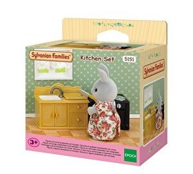 Resim Sylvanian Families Mutfak Seti 5151 