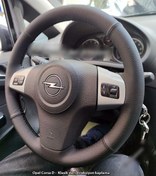 Resim Opel Corsa D Araca Özel Direksiyon Kılıfı Mat Model 