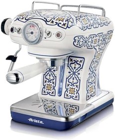 Resim Ariete Capri Espresso Kahve Makinesi 1389/1C - Maxi Cappuccino Cihazı, Süt Köpürtme Başlığı, 850 Watt, 0,9 Litre Çıkarılabilir Su Tankı, Çıkarılabilir Damlama Tepsisi ve Bardak Tutucu 