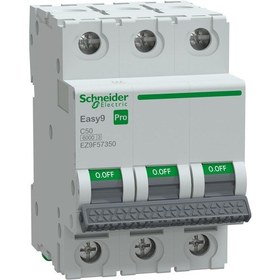 Resim Schneider Electric Easy9 Pro EZ9F57350 3 x 50A 6Ka C Otomatik Sigorta 