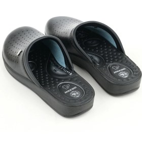 Resim Gezer 4 Nokta Ortopedik Taban Erkek Sabo Terlik & Iş Terliği 