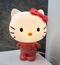 Resim HEDİYEBİZİZ Hello Kitty Gece Lambası ve Masa Lambası 