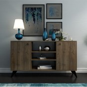 Resim NEWLİNE Dekormia K4 Osaka 150 Cm Konsol Ceviz 