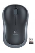 Resim logitech M185 Nano Mouse Kablosuz Swıft Grey 910-002235 