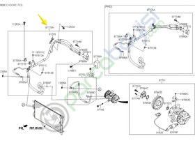 Resim Sportage Sportage Klima Borusu Orjinal | 97775F1850 