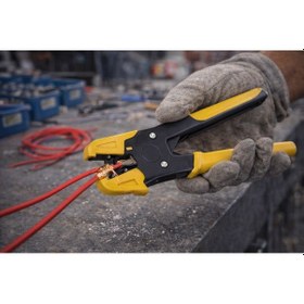 Resim Luxury,kablo Soyucu Ve Kesici Pense, 0,2-6mm Kablo Soyma Pensesi 