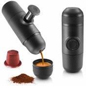 Resim Omnipazar EPX TEM-70 Solo Siyah Espresso Makinesi 