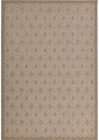 Resim Avanos Modern Sisal Jüt Toz Vermez Balkon Bahçe Mutfak Dokuma Halı Kilim Bej 