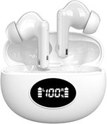 Resim gidosha Kablosuz Kulaklıklar, Big Bass Stereo Sesli Kulak Tomurcukları, 48 Saat Çalma Süresine Sahip Hafif Bluetooth Kulaklıklar, Kulak İçi Fit Kulaklıklar, IPX5, Eller Serbest Aramalar, iPhone 