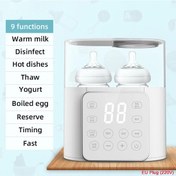 Resim Biberon Isıtıcı Çok Fonksiyonlu Hızlı Maması Isıtıcı Doğru Sıcaklık Kon Eu Plug English 