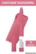 Resim Maybelline new york super stay ink crayon kalem mat ruj pinks edition 90 keep it fun 