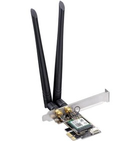 Resim cudy WE3000 AX5400 Wi-Fi 6E Bluetooth 5.3 PCI-E Kablosuz Ağ Adaptörü 