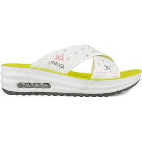 Resim Muya Axis Anatomik Air Max Taban Islak Zemin Kadın Terlik Yeşil 