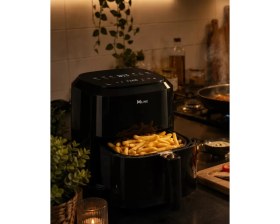 Resim Nemere Ithalat 1360W Yağsız Sıcak Hava Fritözü 4 Litre Dokunmatik Air Fryer 