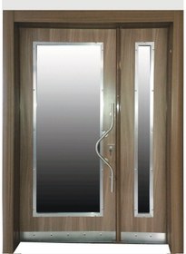 Resim Çelik Kapı Modelleri Düz Tanganika Model Bina Kapısı Sol 