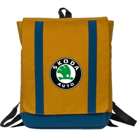 Resim Skoda Auto Sarı Sırt Çantası 
