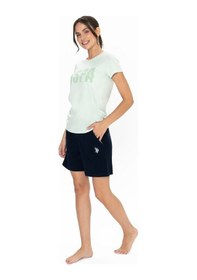 Resim U.s. Polo Assn. Kadın Mint Şort Takım Mint 