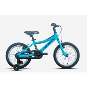 Resim Kron Xc 50 20 Jant Vitessiz V-fren Alüminyum Çocuk Bisikleti Turkuaz Sarı Denge Tekerli 