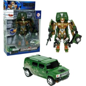 Resim COjans HW-899-1-2-5 KUT. DÖNÜŞEBİLEN ROBOT JEEP 1:24 