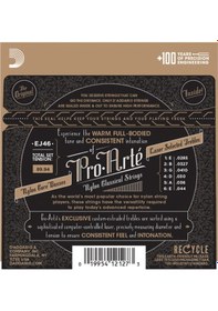 Resim D'addario Ej46 Klasik Gitar Tel Seti. Pro-Arte. Sılverplated Woun 