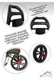 Resim YAŞARYAPIMARKET Işık Pazar Arabası Brandalı Lüx 