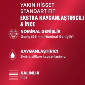 Resim Durex Çoklu Erojen Bölge Uyarıcı + Yakın Hisset Standart Fit Ince Prezervatif 30LU 