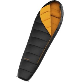 Resim Hannah Sherpa 300 Uyku Tulumu - Sol Jet Black-inca Gold - 190l Siyah 