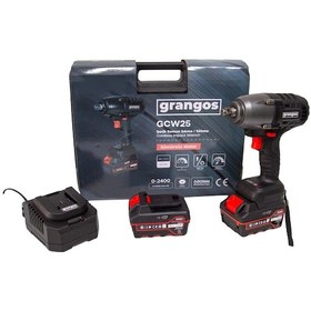 Resim Grangos GCW25-F2 20V 5 Ah Çift Akülü Somun Sıkma Sökme 1/2 600 Nm 