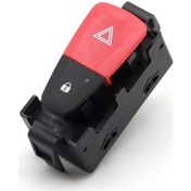 Resim Renault Megane 3 - Iıı Dörtlü Flaşör Düğmesi + Merkezi Kilit Düğmesi - 252100502r - İthal 