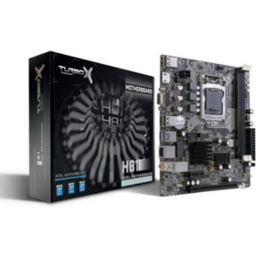 Resim Turbox DTS Teknoloji Turbox H81 Intel H81 1600 Mhz Ddr3 Soket 1150 Matx Anakart 