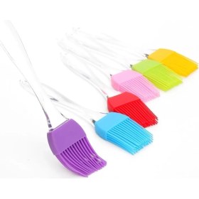 Resim Silikon Yumurta Hamur Fırçası, Silikon Uçlu Yumurta Fırçası Renkli 1 Adet ROYALEKS-ALK-374 