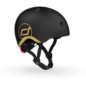 Resim Scoot and Ride Helmet Çocuk Kaskı S-M Black&Gold Limited Edition 190605-96539 