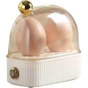 Resim Ipoearthu Elektrikli Yumurta Pişirici Otomatik Pişirici Hızlı Yumurta Pişirici Kahvaltı Makinesi Çok Fonksiyonlu Yumurta Pişirici 2 Yumurta Ab Fişi Beyaz (Yurt Dışından) 