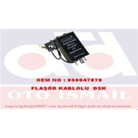 Resim ÜNÜVAR 17872 SİNYAL FLASÖR KABLOSU M131 DKS 