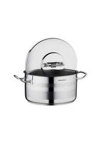 Resim Korkmaz A2031 Astra2 Derin Çelik Tencere 40x25 Cm 