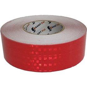 Resim Reflektör Bant Kırmızı 5CMx10M Reflektif Bant Kırmızı İkaz Bandı 