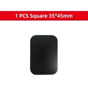 Resim GongtuShop 1 Adet Kare 35 45MM Tarzı Ack Metal Plaka Disk Mıknatıs Araç Telefon Tutacağı Demir Sac Etiket Mıknatıs Cep Telefonu Tutucu Araç Standı Montajı (Yurt Dışından) 