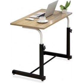 Resim Ders Çalışma Notebook Laptop Masası Boyu Ayarlanabilir Çam - Siyah 
