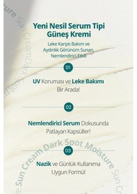 Resim Leke Karşıtı Serum Güneş Kremi Goodal Green Tangerine Vita C Dark Spot Care Sun Serum Spf50+ Pa++++ 