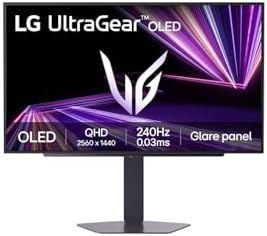 Resim LG UltraGear GX7 27GX704A-B 27" 0.03ms (GtG) 240Hz (HDMI-Display) DisplayHDR True Black 400 Glare Paneli QHD (2560 x 1440) 2K OLED Pivot Oyuncu Monitörü 