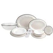 Resim Mi̇lada Plati̇num 55 Parça Yemek Takimi Royal Canterbury