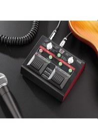 Resim Vox 118 Lil' Looper Profesyonel - Multi-efekt & Looper 2 Bağımsız Pedal, 12 Çeşit Efekt Overdrive, Chorus, Delay , 90 Saniye Kayıt Süresi, Mikrofon Girişi Ölçüler: 165 X 144 X 62 Mm 