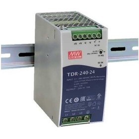 Resim Meanwell Tdr-240-24, 24vdc 10.0a Trifaze Güç Kaynağı, Meanwell Gri 
