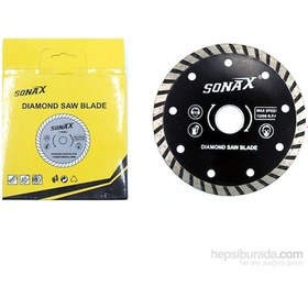 Resim 180 MM Turbo Delikli Elmas Testere 7 MMx22.23 MM 