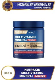 Resim Nutraxin Multivitamin Mineral Powder 300 Gr 