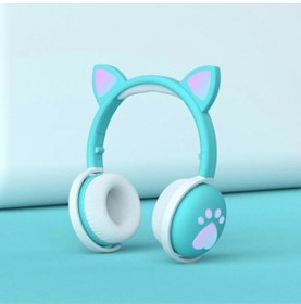 Resim Butfulake Kablosuz Bluetooth Kedi Kulak Led Işıklı Mikronlu Hafıza Kartı Ve Aux Girişli 7.1 Surround Ses 