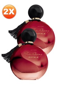 Resim Avon Far Away Royale Kadın Parfüm Edp 50 Ml. Ikili Set 
