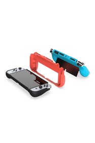 Resim Dobe Switch OLED El Destekli Grip Tasarımlı Koruyucu Silikon Kılıf 