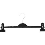 Resim Modern Raf Siyah Mandallı Askı 50'li Paket 