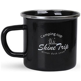 Resim Youmex Shinetrip Kampanyalı Paslanmaz Çelik 350ml Çay Kahve Bardağı - Beyaz/siyah Siyah 